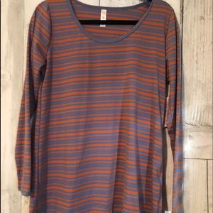 L LuLaRoe Striped Lynnae NWT